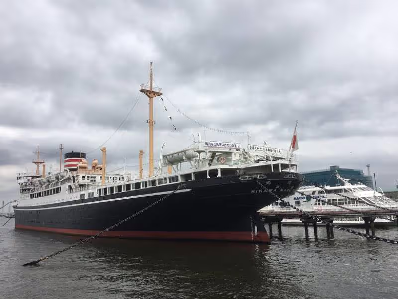 Tokyo Private Tour - HIKAWA MARU was built as a Passenger liner (designated to Yokohama Seattle service) in 1930.