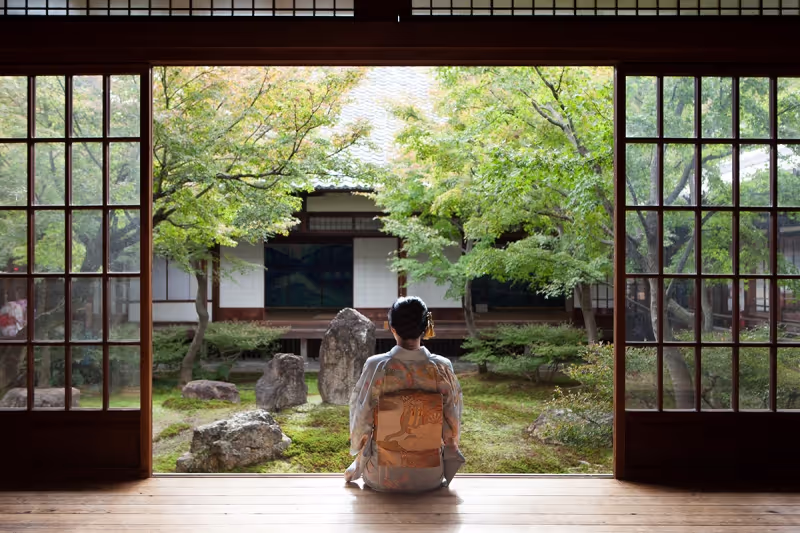 Kyoto Private Tour - Cho-on-tei ( Sound of Tides ) Garden at Kennin-ji Temple