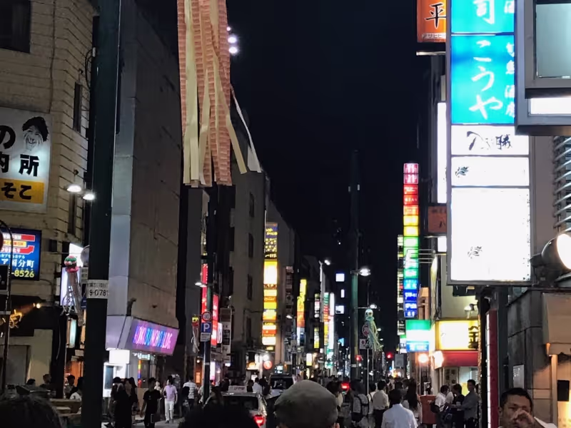 Miyagi Private Tour - Kokubuncho, the biggest night entertainment district in Tohoku