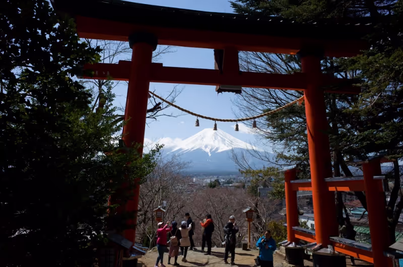 Mount Fuji Private Tour - Mt. Fuji is the object of worship for Shinto in Japan. It’s one of the reasons why Mt.Fuji is designated as UNESCO's World Cultural Heritage Site.