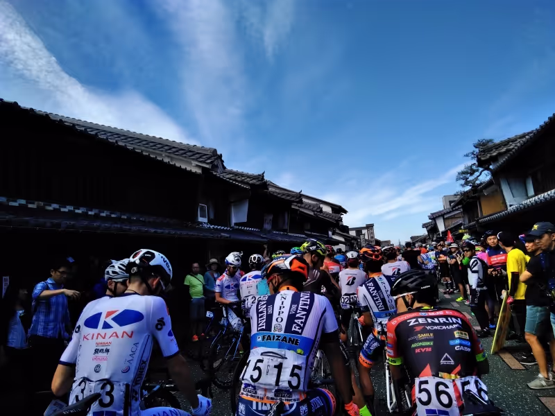 Gifu Private Tour - International road racing, Tour of Japan Stage 4 Mino in May. Super cool! 