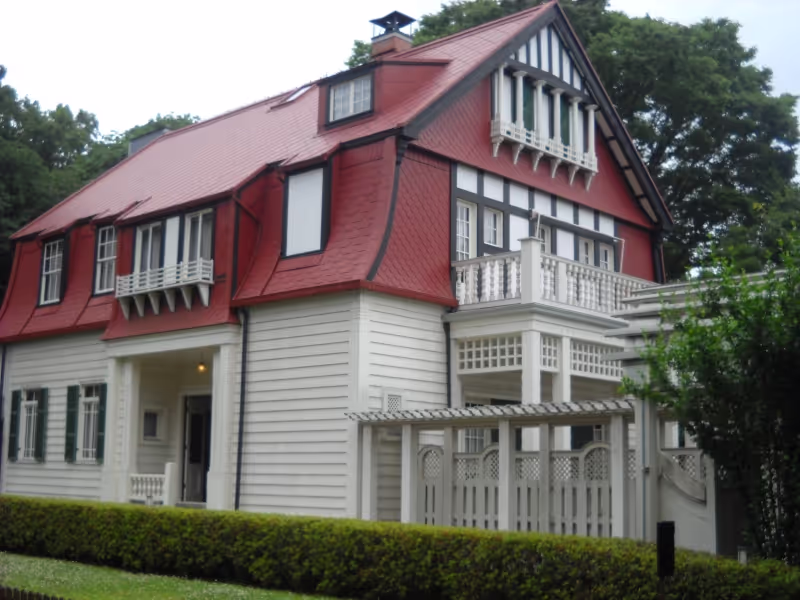 Tokyo Private Tour - De Lalande house,  -------  appearing in animation film.