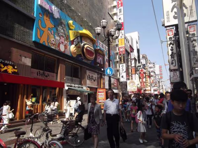 Osaka Private Tour - Shopping center.
