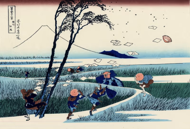 Tokyo Private Tour - Ukiyo-e depicts the life of farmer in the past