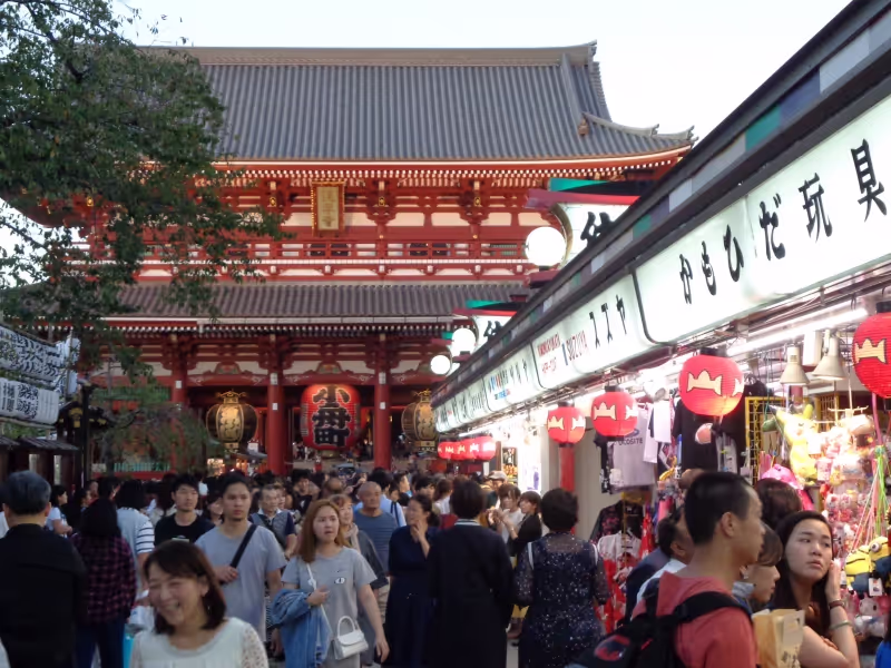 Tokyo Private Tour - Asakusa,Sensoji-Tempel