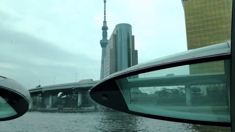 Tokyo Private Tour - Tokyo Skytree, vom Fluss Sumida
