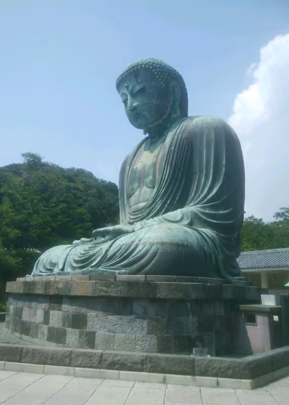 Kamakura Private Tour - Daibutsu, the giant Buddha in Hase.