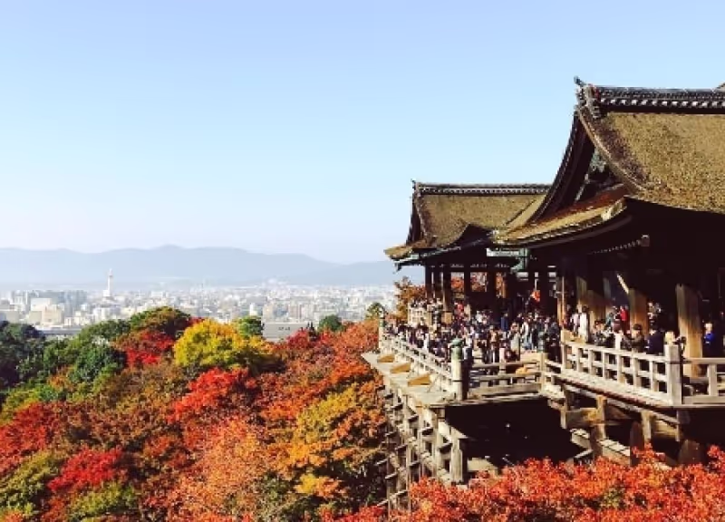 Kyoto Private Tour - The famous veranda of Kiyomizu Temple