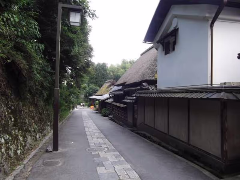 Kyoto Private Tour - Old street seen in the daytime.