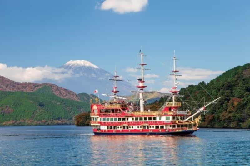 Tokyo Private Tour - Piratenschiff, Ashi-See