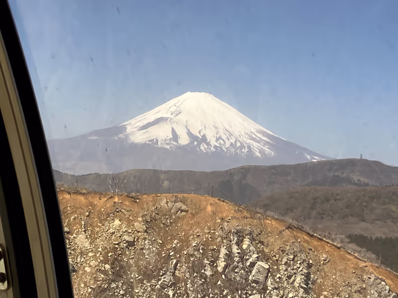 Hakone Private Tour - Mt Fuji under the fine weather