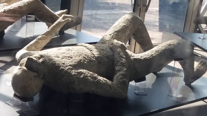 Pompeii Private Tour - Plaster cast