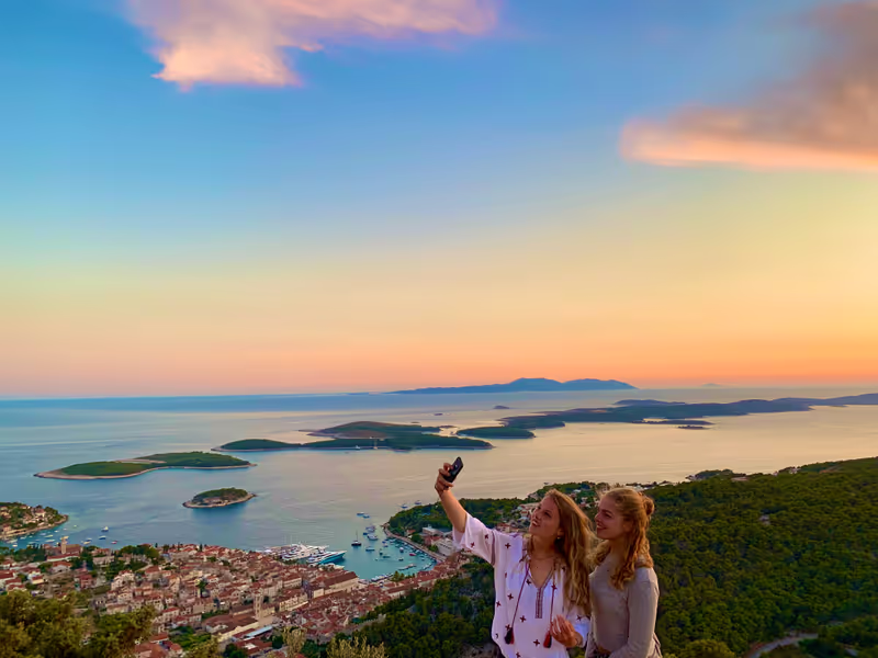 Hvar Island Private Tour - Fantastic views of township & surrounds