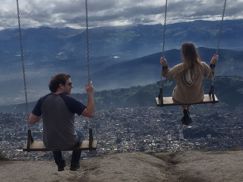 Quito Private Tour - Swing at the cable car