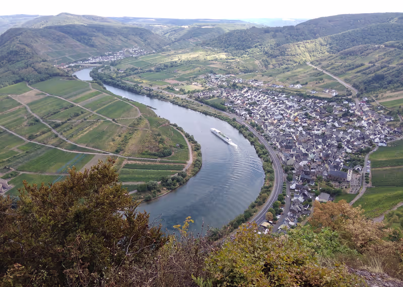 Moselle Valley Private Tour - View from Calmont