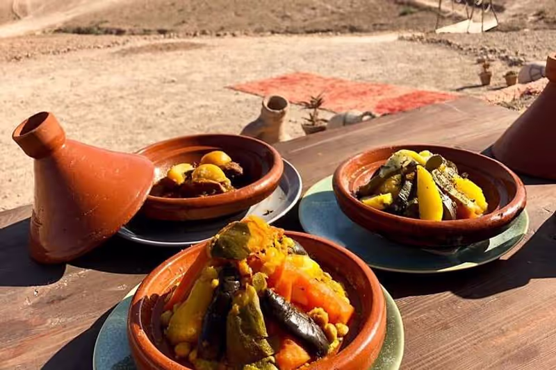 Marrakech Private Tour - Tiypical Moroccan food