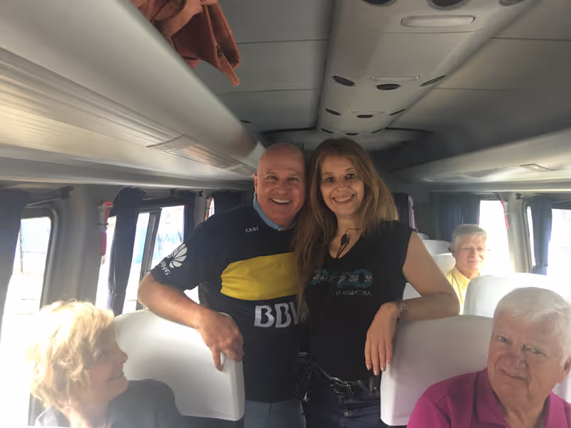 Buenos Aires Private Tour - Inside the Van we can also interact as friends
