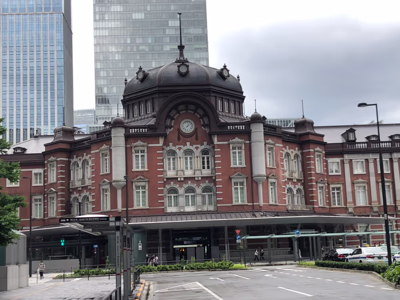 Tokyo Private Tour - Tokyo station, the gateway to central Tokyo.
