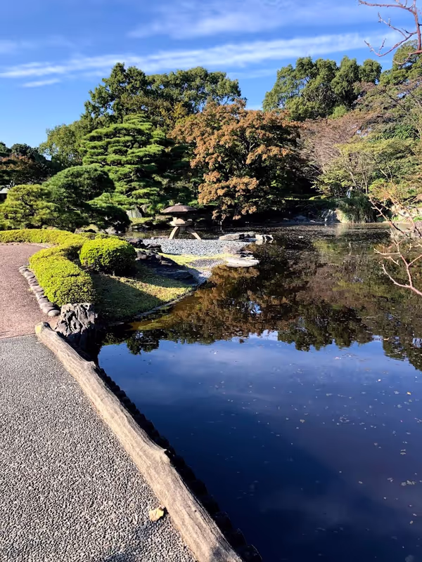 Tokyo Private Tour - The east garden of the Imperial Palace.
