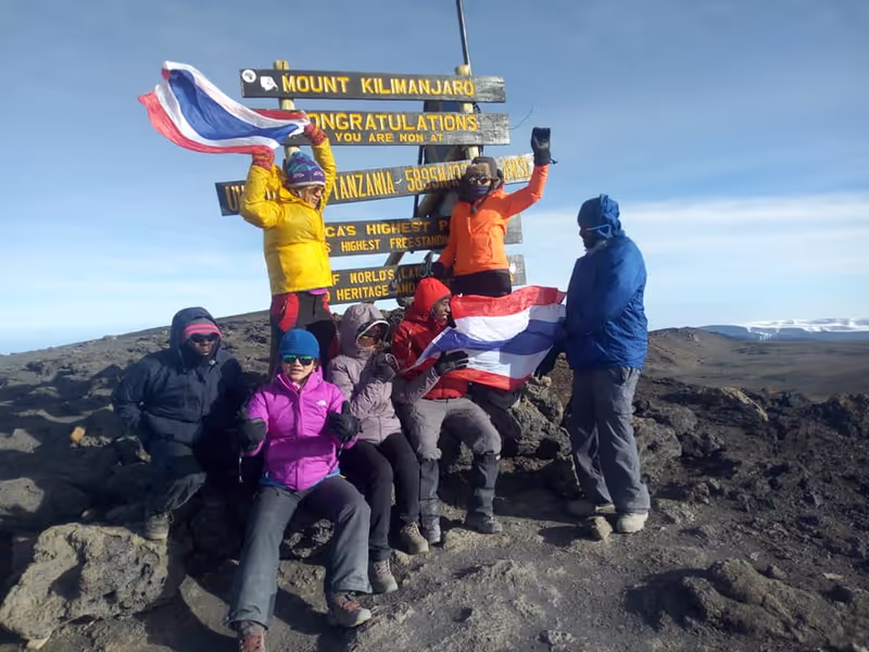 Kilimanjaro Private Tour - Thai people