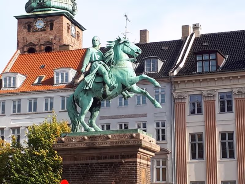 Copenhagen Private Tour - Absalon. He recieved the town a gift from Kong Valdemar 1167. He founded the first castle in the little village.