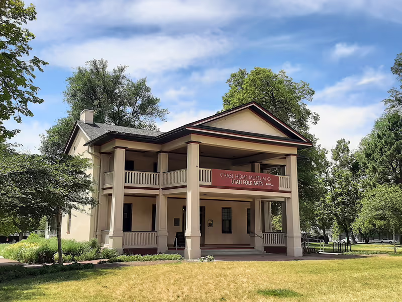 Salt Lake City Private Tour - Chase Home Museum of Utah Folk Arts in Liberty Park in Salt Lake City, Utah