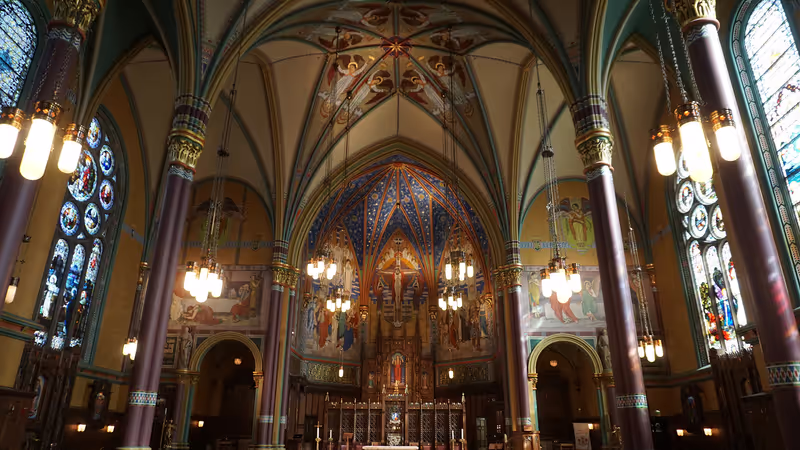Salt Lake City Private Tour - Interior of the Cathedral of the Madeleine in Salt Lake City, Utah