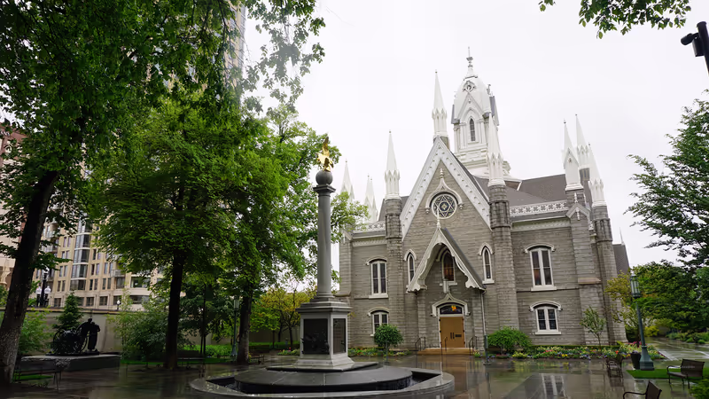 Salt Lake City Private Tour - Assembly Hall and Seagull Monument on Historic Temple Square in Salt Lake City, Utah