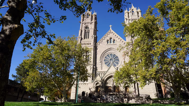 Salt Lake City Private Tour - Cathedral of the Madeleine on South Temple Street in Salt Lake City, Utah