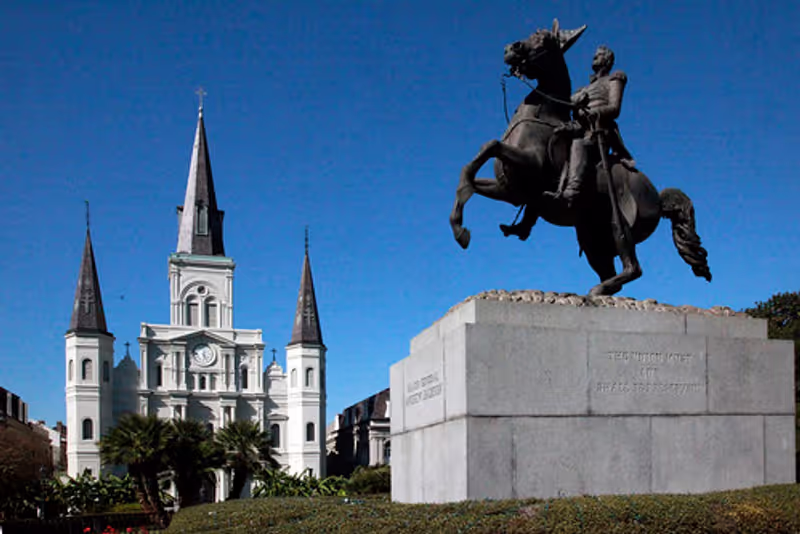 New Orleans Private Tour - Jackson Square, the heart of New Orleans.