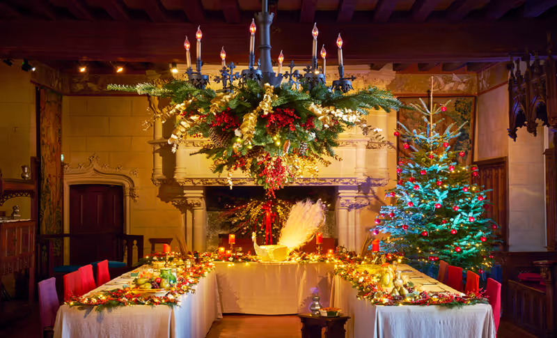 Paris Private Tour - Langeais-salle-du-banquet-noel 2019