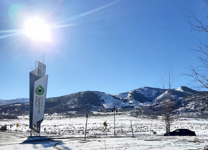 Salt Lake City Private Tour - Utah Olympic Park entrance in Park City, Utah