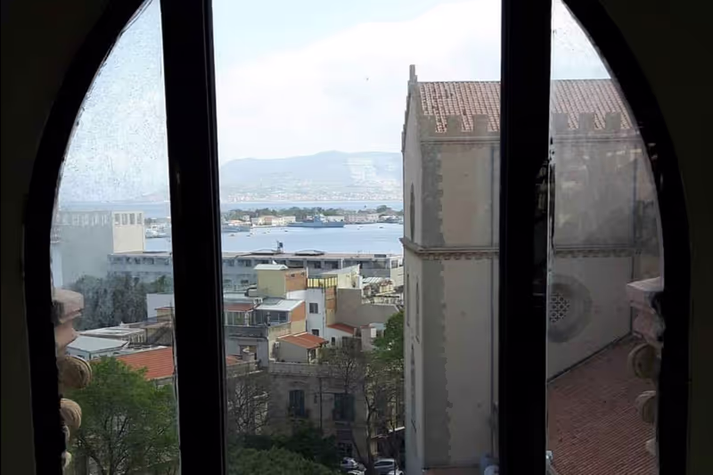 Messina Private Tour - View of Messina from the bell tower