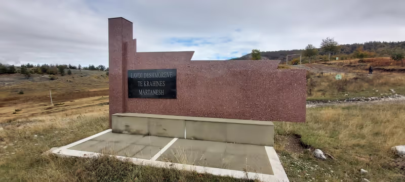 Tirana Private Tour - Memorial in Martanesh