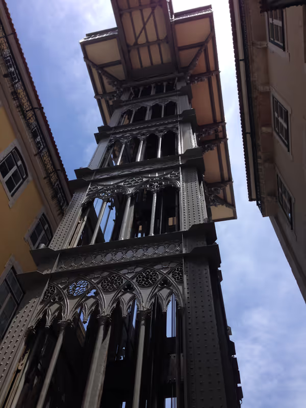 Lisbon Private Tour - Elevator Santa Justa
