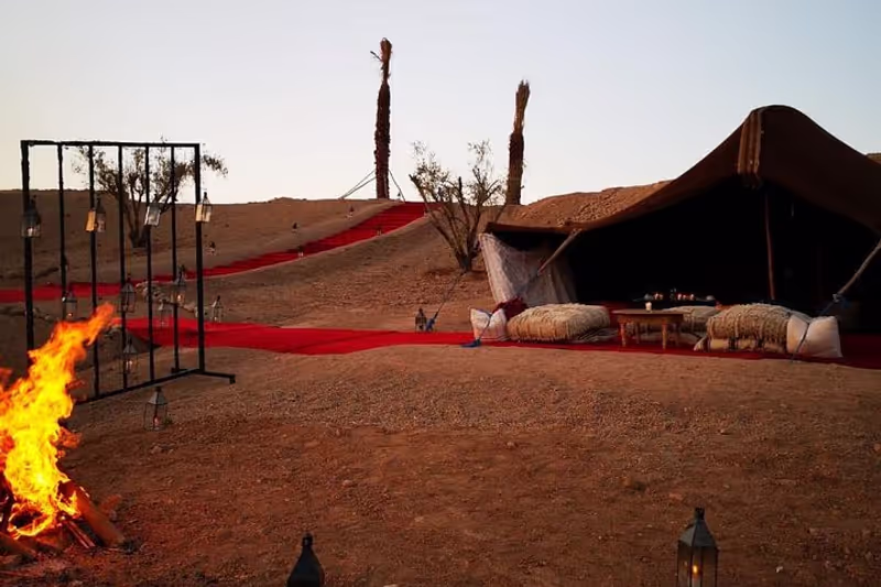 Marrakech Private Tour - Berber tent