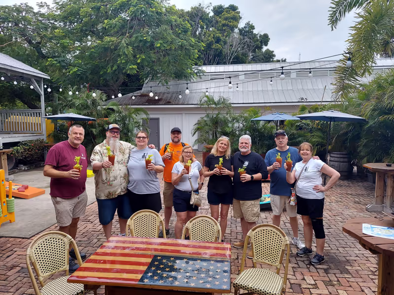 Key West Private Tour - Ramshead with the games area in back... fun!!