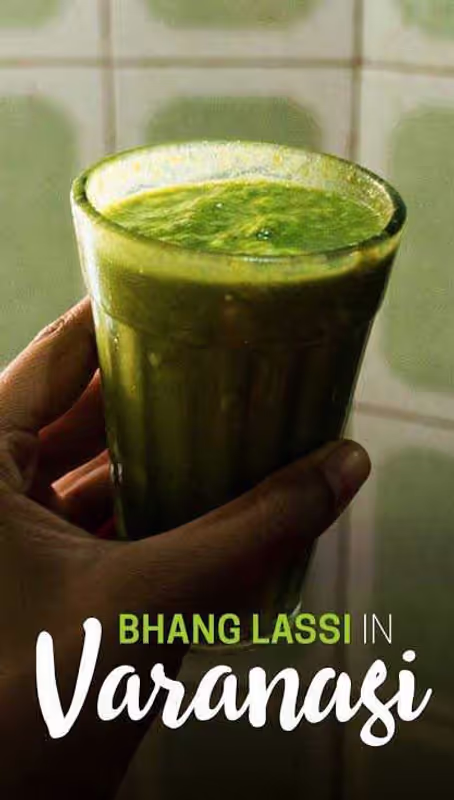 Varanasi Private Tour - Thandai with bhang (Cannabis)