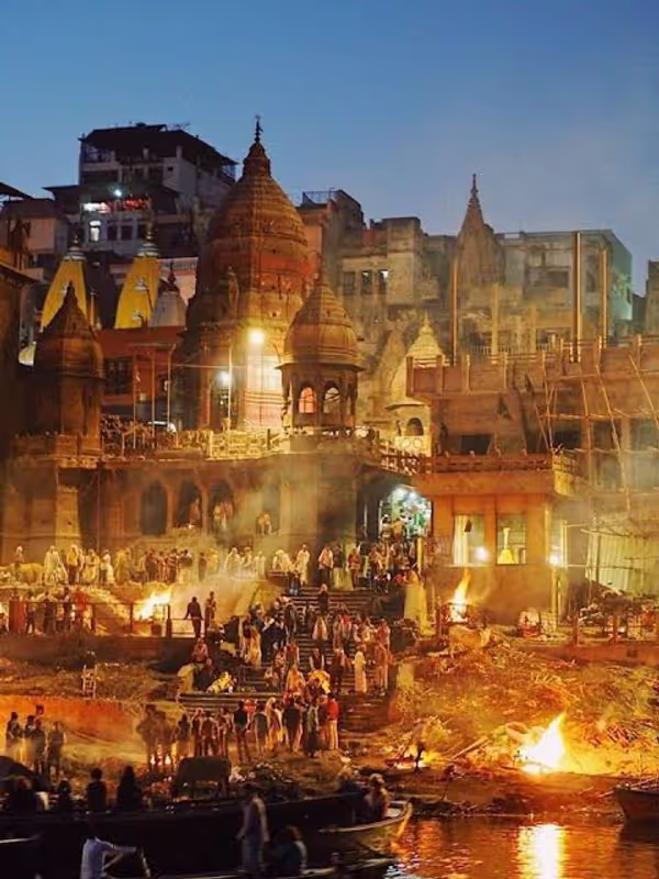 Varanasi Private Tour - Manikarnika Ghat (Cremation place)