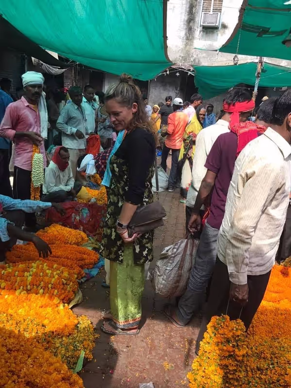 Varanasi Private Tour - Flower Market 