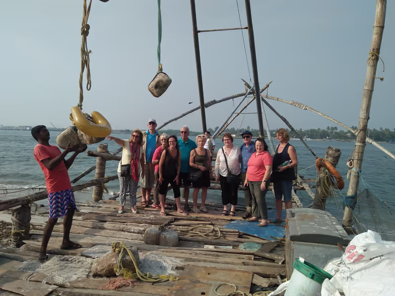 Kerala Private Tour - Chinese Fishing Nets
