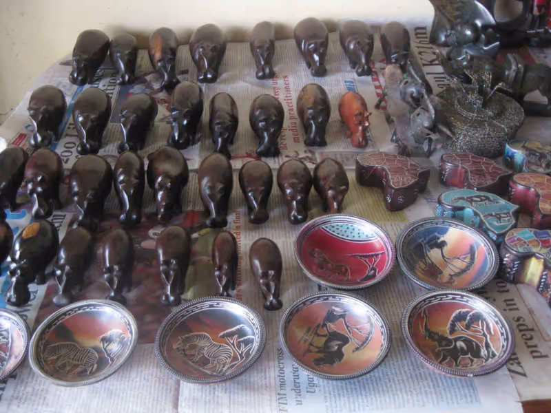 Livingstone Private Tour - You will  visit and tour Mukuni Curio Market