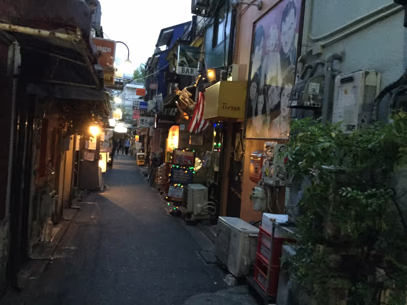Tokyo Private Tour - Mysterious Golden-Gai in Shinjuku