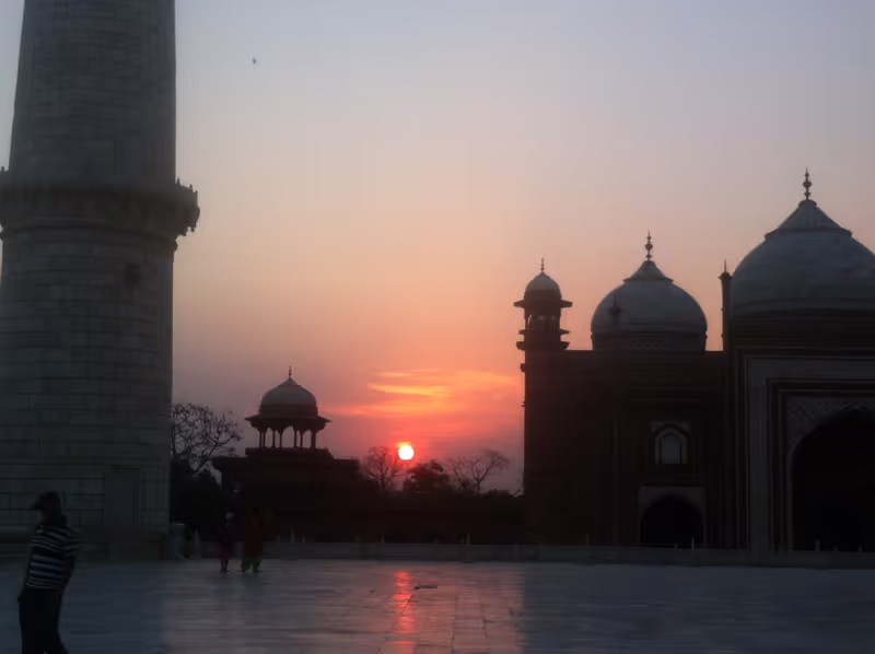 Delhi Private Tour - sunset capture