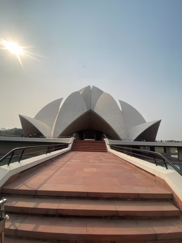 Delhi Private Tour - Lotus temple 