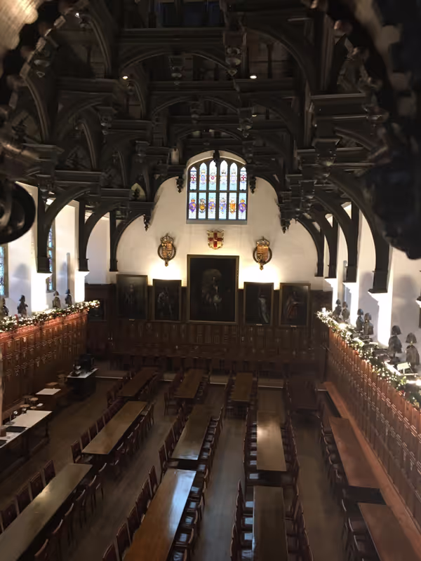 London Private Tour - Middle temple Hall