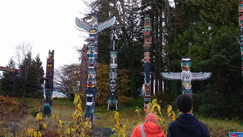 Vancouver Private Tour - Totem Poles, Stanley Park, Vancouver