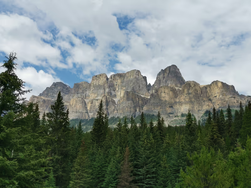 Vancouver Private Tour - Castle Rock Mountain, Bow Valley Parkway, Banff National Park, Alberta