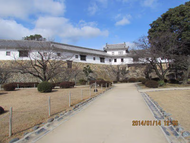 Kobe Private Tour - Hyakken-corridor is a three hundred meter long building in Nishinomaru bailey.