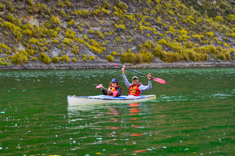 Quito Private Tour - Kayaking in Quilotoa